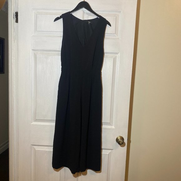 Uniqlo Pants & Jumpsuits Uniqlo Black Jumpsuit Poshmark